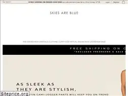Sites similar to skiesareblueclothing.com