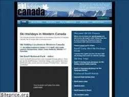 Sites similar to skiholidayscanada.co.uk