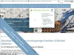 Sites similar to skihotel-edelweiss.at