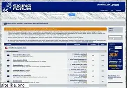 Sites similar to skiingforum.com