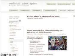Sites similar to skiljetecken.se