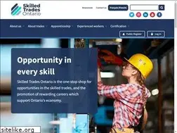 Sites similar to skilledtradesontario.ca