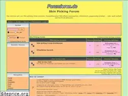 Sites similar to skin-picking.forumieren.com