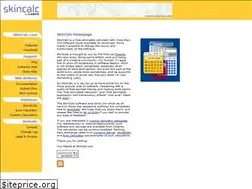 Sites similar to skincalc.com