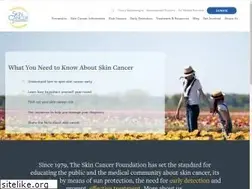 Sites similar to skincancer.org