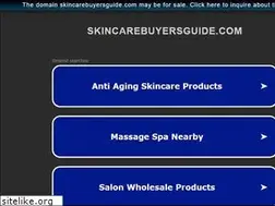 Sites similar to skincarebuyersguide.com