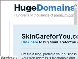 Sites similar to skincareforyou.com