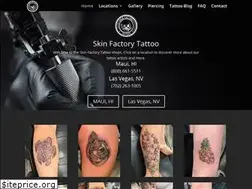 Sites similar to skinfactorytattoo.com