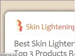 Sites similar to skinlightening.com