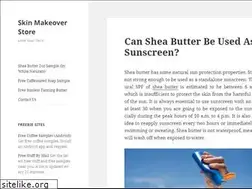 Sites similar to skinmakeoverstore.com