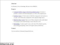 Sites similar to skishore.me