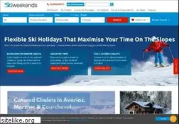 Sites similar to skiweekends.com