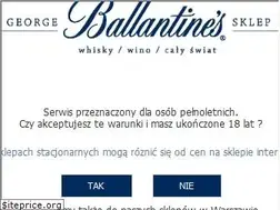 Sites similar to sklep-ballantines.pl