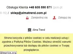 Sites similar to sklep.almatrend.pl