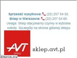 Sites similar to sklep.avt.pl
