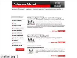 Sites similar to sklep.fajnemeble.pl