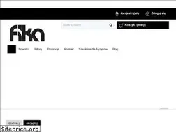Sites similar to sklepfika.pl