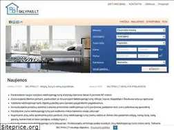 Sites similar to sklypas.lt