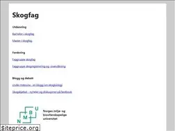 Sites similar to skogfag.no