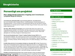 Sites similar to skoghistoria.se