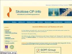 Sites similar to skoliose-op.info