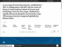 Sites similar to skoltech.ru
