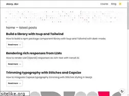Sites similar to skovy.dev