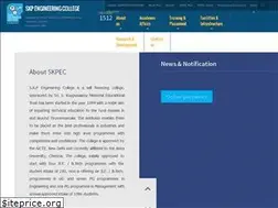 Sites similar to skpec.edu.in