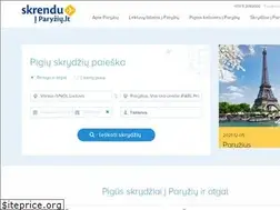 Sites similar to skrenduiparyziu.lt