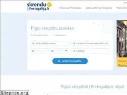 Sites similar to skrenduiportugalija.lt