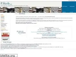 Sites similar to skrib.com