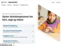 Sites similar to skrivesenteret.no