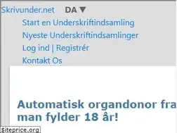 Sites similar to skrivunder.dk