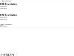 Sites similar to sksfoundation.org