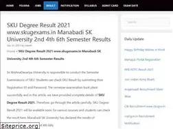 Sites similar to skugexams.in