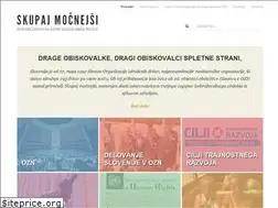 Sites similar to skupaj-mocnejsi.si
