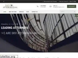 Sites similar to skvattorneys.co.za