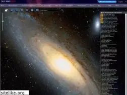Sites similar to sky-map.org