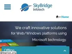 Sites similar to skybridgeinfotech.com