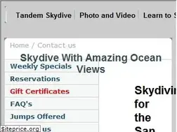 Sites similar to skydivesf.com