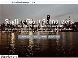Sites similar to skylinegiantschnauzer.com