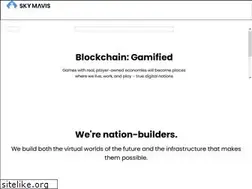Sites similar to skymavis.com