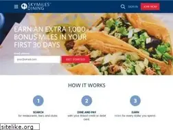 Sites similar to skymilesdining.com