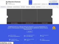 Sites similar to skymineralschemicals.com