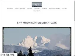 Sites similar to skymountainsiberiancats.com