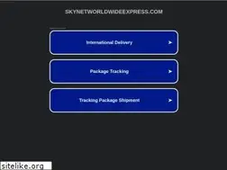 Sites similar to skynetworldwideexpress.com