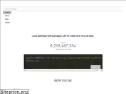 Sites similar to skypack.dev