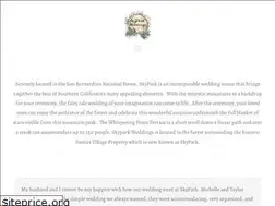 Sites similar to skyparkweddings.com