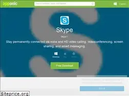 Sites similar to skype.apponic.com