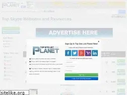 Sites similar to skype.top-site-list.com